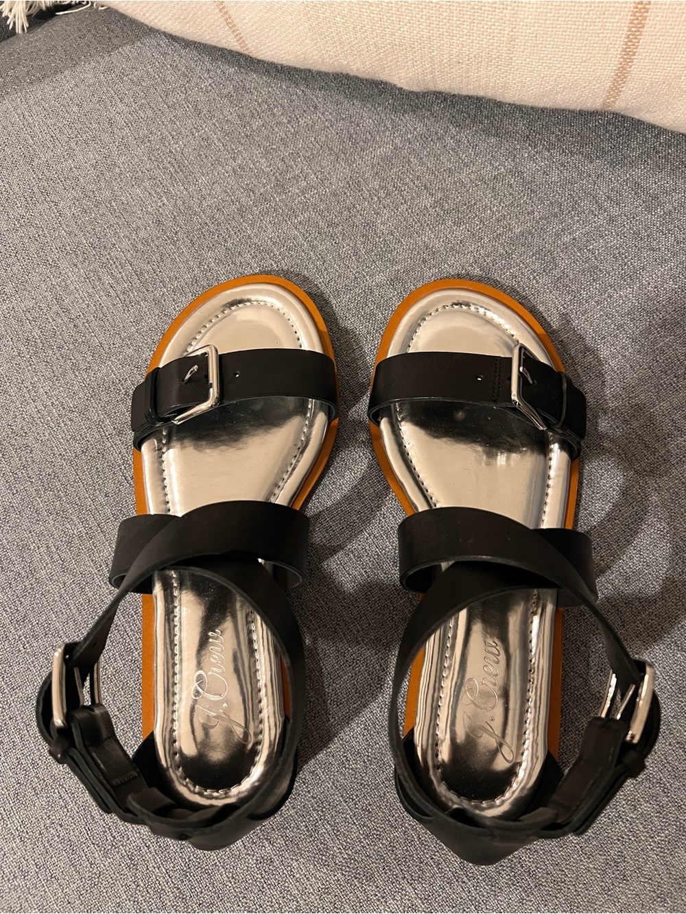 J. Crew Strappy Buckle Women's Sandals